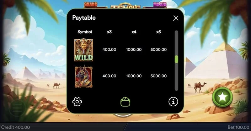 Temple of Treasures - runda Hold & Win cu simboluri Cash Collector este declanșată